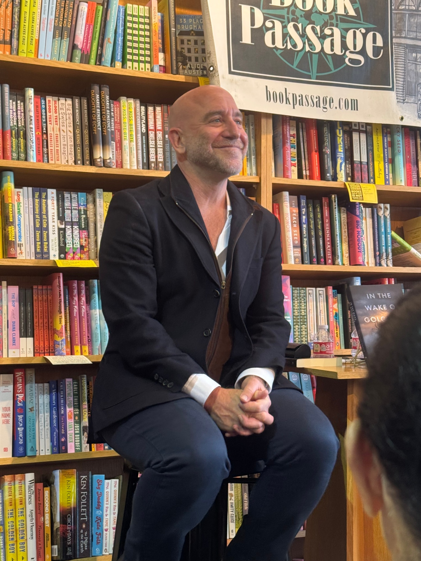 Daniel Grace at Book Passage, SF Ferry Building