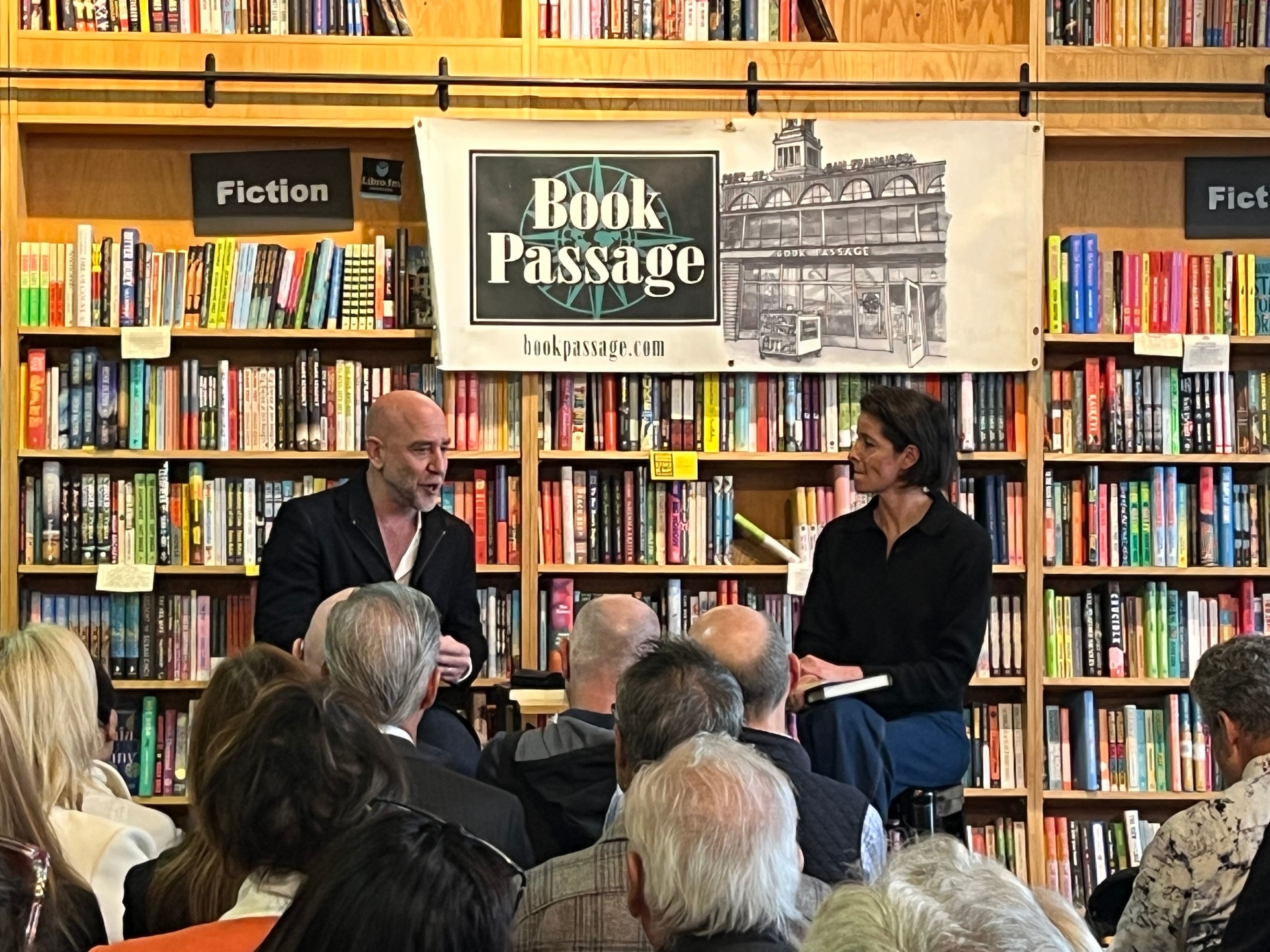 Daniel Grace in conversation at Book Passage, SF Ferry Building